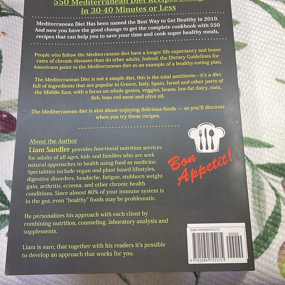 MEDITERRANEAN DIET COOKBOOK 2019 - Picture 5 of 8